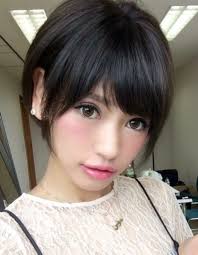 ミセス大人女子の黒髪ショートヘアke 455 ヘアカタログ髪型ヘア