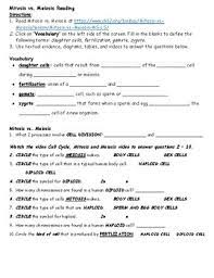 In the midst of guides you could enjoy now is mitosis and meiosis webquest answer key below. Mitosis And Meiosis Webquest Level 1 By Paulina Reece Tpt