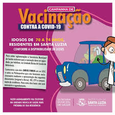 Neste momento a prefeitura de londrina está vacinando: Comeca Segunda Feira Nova Fase Da Campanha De Vacinacao Contra A Covid 19 Prefeitura Municipal De Santa Luzia