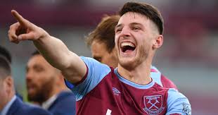 Declan rice, eng, west ham united fc credit: Sutton Heaps Praise On West Ham And England Star Rice