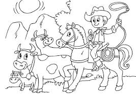 Coloring Page To Herd Cows Coloring Pages Horse Coloring Pages Cow Coloring Pages