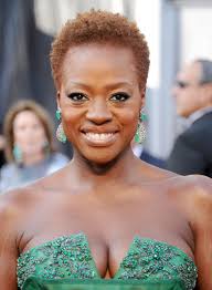 Viola Davis' Goddess Green 'AIR' Premiere Eye Makeup