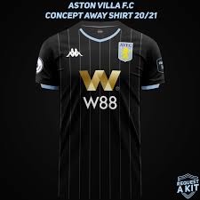 La nueva camiseta de aston villa se mantiene fiel a la tradición, con cuerpo claret y mangas celestes. New Aston Villa 2020 21 Kits Home Away And Third Shirt Kappa Concept Designs Birmingham Live