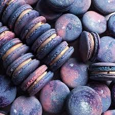 Galaxy Sgmacarons Galaxymacarons Aesthetic Galaxy Purple Aesthetic Galaxy Desserts