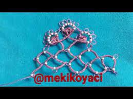Boncuklu Mekik Oyasi Modelleri Youtube Hair Accessories Charm Bracelet Accessories