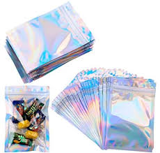 100 Pieces Resealable Smell Proof Bags Foil Pouch Bag Flat Ziplock Bag For Party Favor Food Storage In 2020 Packaging Ideas Business Handmade Packaging Beauty Business
