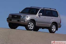 Land cruiser (j15 2015) 10 versions. 2002 Toyota Land Cruiser 100 J10 4 7 V8 32v Uzj 100 235 Hp Technical Specs Data Fuel Consumption Dimensions