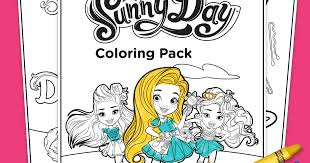 Sunny day coloring book page crayola marker blair rox doodle unboxing toy review by thetoyreviewer. Sunny Day Coloring Pack Nickelodeon Parents