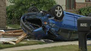 Naperville officials say 130 homes were damaged. 7x6vcbmz32ydum