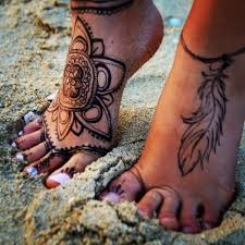 Not all those who wander are lost: Delightful Flora Easy Foot Tattoo Easy Foot Tattoos Easy Tattoos Crayon