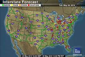 Interstate Forecast Maps Weather Com Map The Weather Channel Weather