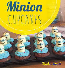 Sahne im anderen becher steif schlagen und dann unter die masse heben. Minions Muffins Backgaudi