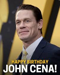 Pro wrestler and actor John Cena turns 48