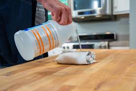 Corian countertops, just like any other frequently used surfaces some common household spills include coffee, tea, vinegar, ketchup, lemon juice, etc. How To Clean Butcher Block Countertops Hgtv