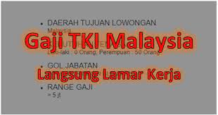 Laporan yang telah dikeluarkan oleh kementerian pengajian tinggi pada tahun 2016 menunjukkan graduan wanita lebih ramai berbanding lelaki iaitu perbandingan. Gaji Tki Malaysia Terbaru Tahun 2020 Warga Negara Indonesia