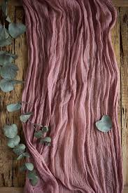 Wedding Table Runner Lilac Bridal Shower Gauze Centerpieces Etsy Boho Table Runner Table Runners Wedding Farm Table Centerpiece