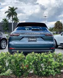 The New Cayenne In Biscay Blue What Do You Think About This Color Porsche Cayenne Porsche Cayenne Turbo