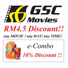 Rezervační systém colosseum komplexně vyřeší ticketing. Gsc Movie Ticket Rm4 5 Discount Per Ticket Shopee Malaysia