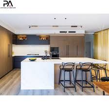 Custom kitchen cabinets, local designers mills river north carolina. China Luxury Kitchen L Shaped And Island Melamine Solid Wood Kitchen Cabinets China Kitchen Cupboard Home Furniture