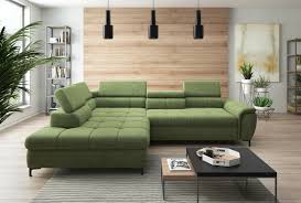 Denvo Schlaffunktion Wohnlandschaft Relaxfunktion Couchgarnitur Couch Eck Sofa