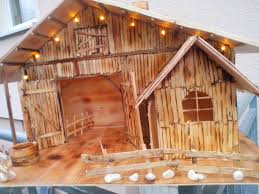 Weihnachts Krippe Komplette Bauabschnitte Weihnachtskrippe Selber Bauen Krippe Selber Bauen Weihnachten Basteln Krippe