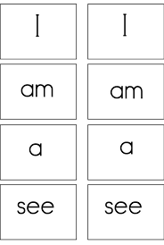 sight word game cards flashcards kindergarten words flash zoo animals
