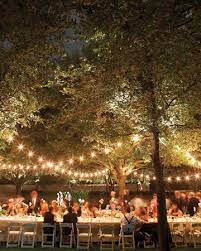 A Formal Outdoor Destination Wedding In Dallas Texas Outdoor Wedding Lighting Outdoor Wedding Outdoor Party Lighting