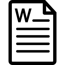 Word2pdf is an online tool that creates pdf files from.doc and.docx formats. Ms Word Document Icon 221401 Free Icons Library