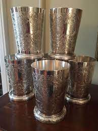 These mint julep recipes and tips from cocktail experts will take your derby day cocktails to the next level. Set O 6 Ellis Barker Julep Cups Julep Cups Julep Bangles Jewelry Designs