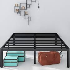 It is super easy to put together. Amazon Com Zinus Van 16 Inch Metal Platform Bed Frame With Steel Slat Support Mattress Foundation Twin Furniture Decor