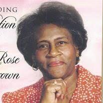Mrs. Lillie Rose Brown Obituary