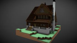Los videosjuegos son una excelente manera con la cual . Free Minecraft Classic House Download Free 3d Model By Stavros Stratakos Stratakosr21 845992c
