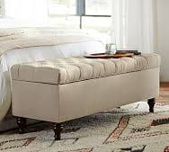 Bedroom Benches End Of Bed Seating Storage Benches Pottery Barn