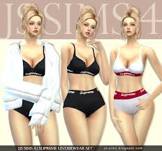 Miimundosanrei@gmail.com the sims 4 first house with mod: . Js Sims 4 Supreme Underwear Set Js Sims ç—žå®¢é‚¦