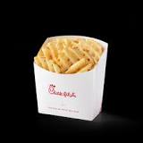 What are Chick-fil-A waffle fries cooked in?