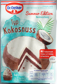 Let us know what's wrong with this preview of dr. Backmischung Sommer Edition Typ Kokosnuss Dr Oetker 247 G