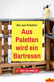 Hausbar Bar Aus Paletten Hausbar Palette
