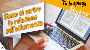 Come Si Fa La Relazione Sull Alternanza Scuola Lavoro O Pcto Youtube
