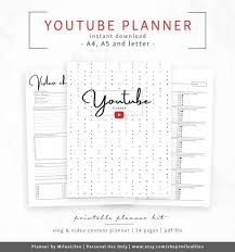 Building A Thriving Youtube Channel Full Of Creative Content Sounds Like A Daunting Task But That D Planner Youtube Social Media Planner Youtube Channel Ideas