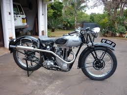1937 triumph tiger 80 バイク