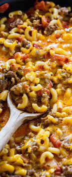 Stovetop Sausage Mac And Cheese Spicy Southern Kitchen Recipe Sausage Dishes Ground Sausage Recipes Pork Sausage Recipes
