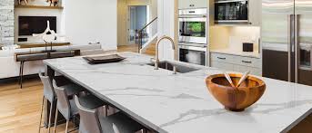 Installing natural stone or quartz countertops requires a ton of knowledge and experience. Quartz Countertops Calacatta Leon White Quartz Countertops