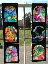 The Accidental Art Teacher Window Art Projects Glass Window Art Stained Glass Art