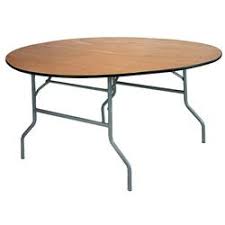 Advantage 5 Ft Round Wood Folding Banquet Table Yt Wrft60 Tbl Gg Wood Folding Table Folding Table Wood Dining Room Table