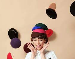 Cute Wool Felt Pillbox Hat Millinery Teardrop Fascinator Base Party A048 Ebay Hat Making Ideas Millinery Wool Felt