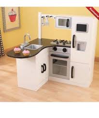 Our Junior Chef S Kitchen Is Perfect For Any Of The Young Chefs In Your Life Kids Will Feel Just Like M In 2020 Kids Play Kitchen Play Kitchen Kidkraft Corner Kitchen