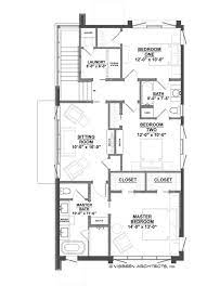 2 Story House Plans For Narrow Lots