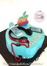 Equipment for the laptop cake: Apple Iphone Cake Iphone Cake Minion Birthday Cake Cake