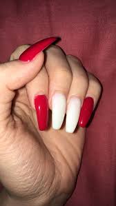 Preparations for pink and white acrylic nails. Christmas Nails Acrylics Coffin Nails Red White Gel Manicure Christmas Nails Acrylic Gel Manicure Christmas Nails
