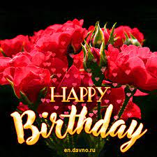 Happy birthday to the woman of my life. Red Roses Gif Animation Download On Funimada Com